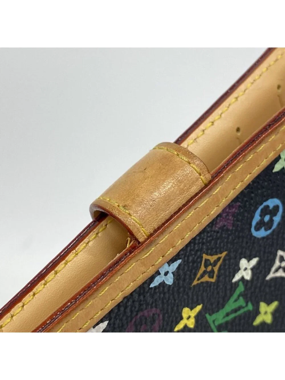 Louis Vuitton Notebook Cover Monogram Multicolor Agenda PM Noir